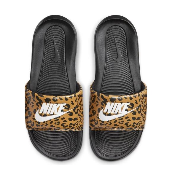 Nike Women's Victori Slippers, Multicolor Chutney Black White, Size 9 - Picture 2 of 6